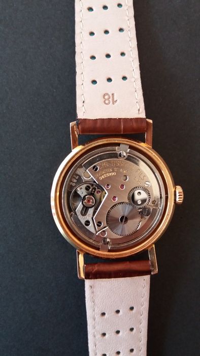 Ceas aur 18k Tissot Visodate Seastar, vintage(ekymv21)