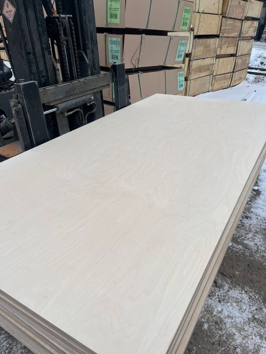 Фанера  берёзовая  сорт 2/2; 4/4