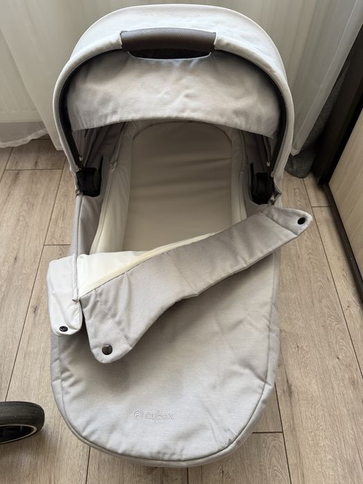 Детска количка Cybex Balios S Lux 3 в 1 - цвят Lava Gray .