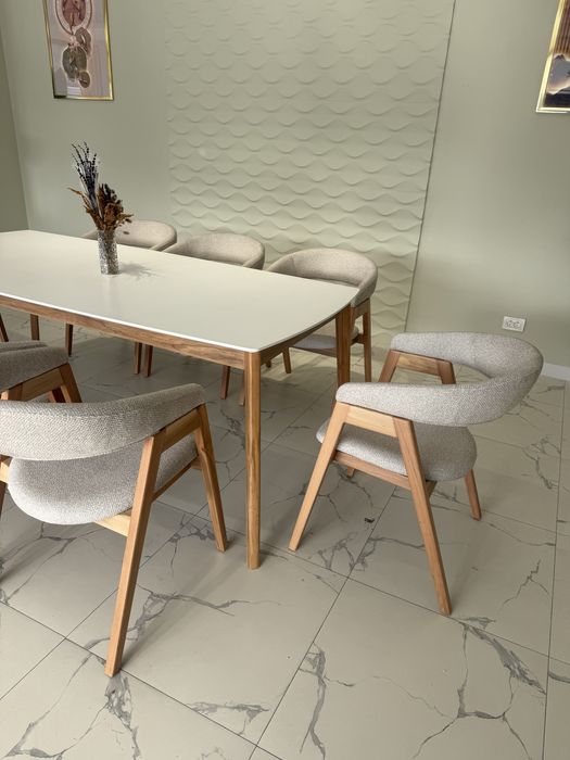 Стол ва стул 8 кишилик