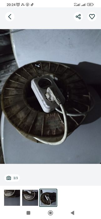 Удлинитель 13 метров катушка