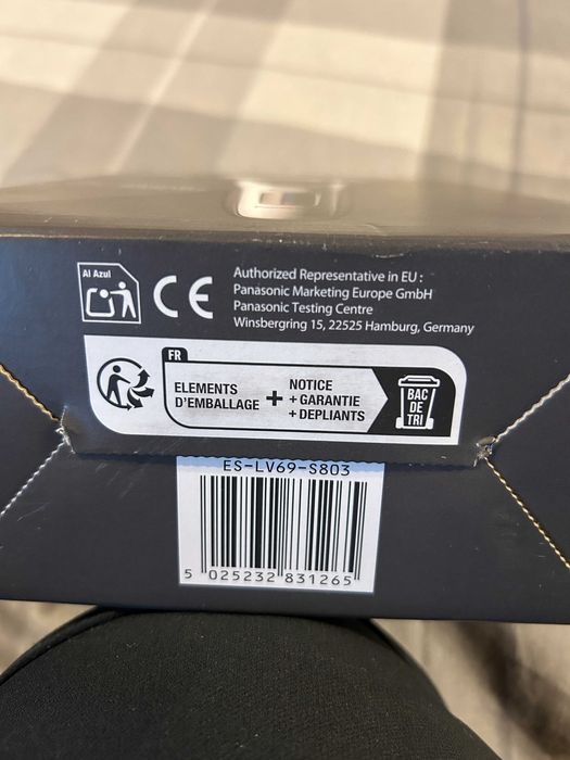 Panasonic ES-LV69 Серия 800 Електрическа самобръсначка с 5 ножа