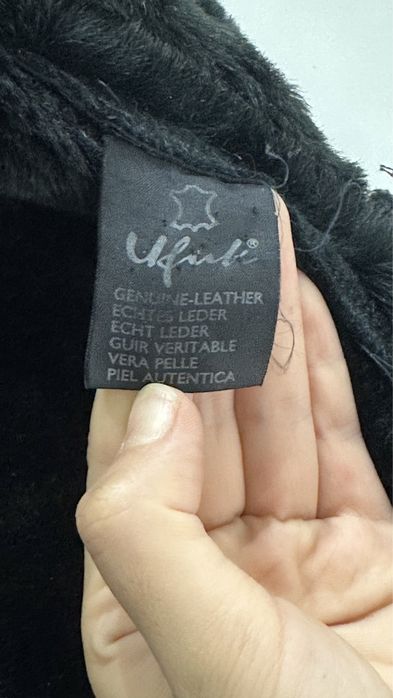 Мужской дубленка