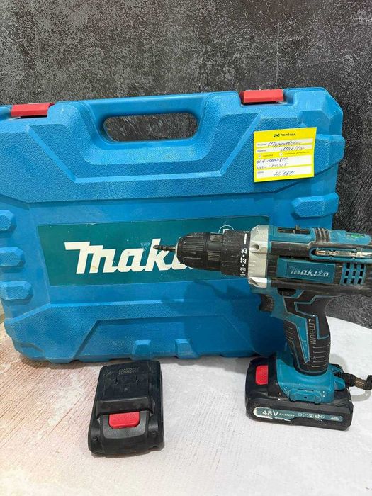 Шуруповерт Makita лот 720317 (Атырау, Махамбета 101)