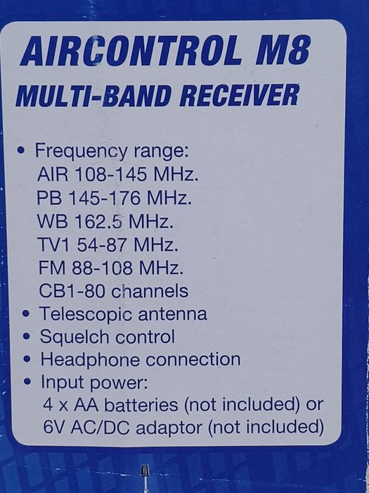 Sharman multiCom M8 multiband reciever