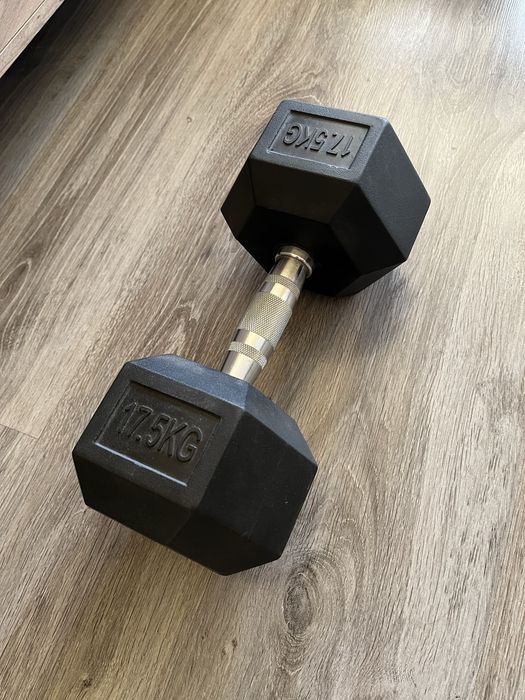 Дъмбел Хексагонален 17,5кг