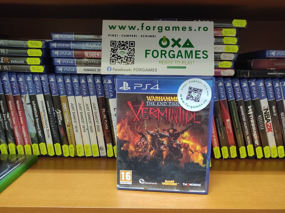 Vindem joc  Warhammer The End Times Xermintide PS4  Forgames.ro