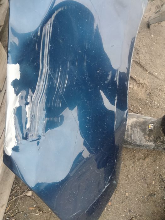 Капот и крыло на кобальте