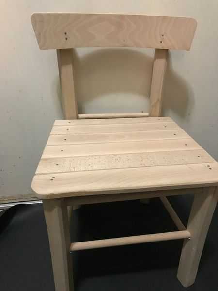ДЕТСКО столче от БУК, ръчна изработка
