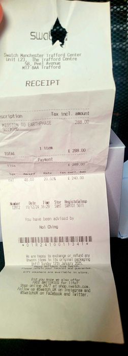 Omega×Swatch Mission to Earthphase