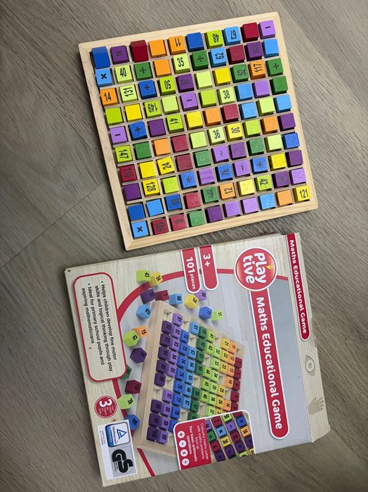 Jucării montesori/ lemn/ puzzle