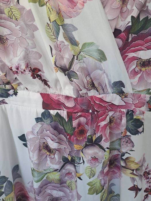 Superbă rochie damă lungă florală,  Elegante (48/50)