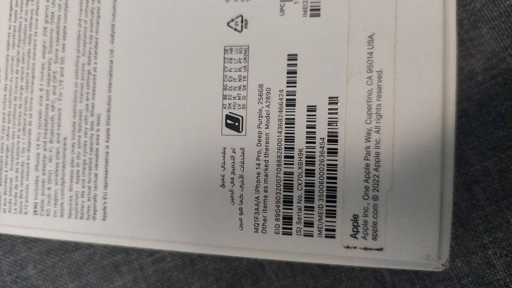 iphone 14 Pro 256GB Батерия 87 %