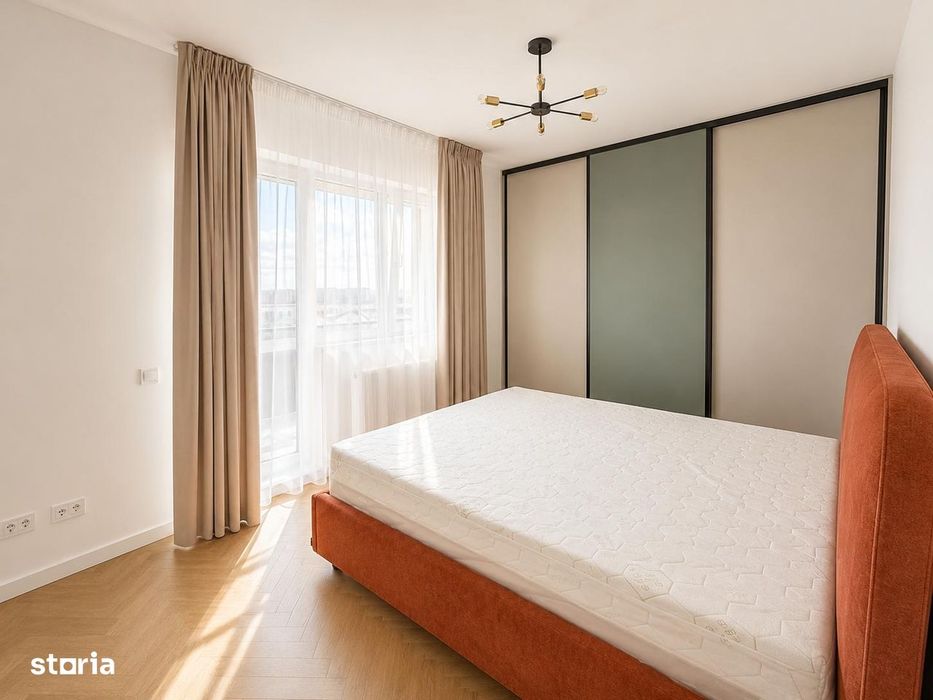 Apartament de lux-mobilat utilat 4 camere 2 bai 3 balcoane - RAHOVA