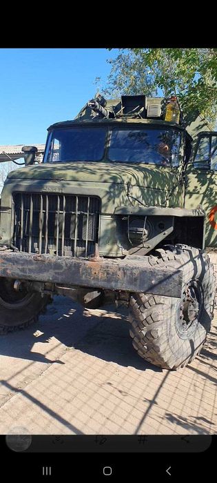 URAL 375  6x6  6300 benzina , 5700 KM se poate inmatricula