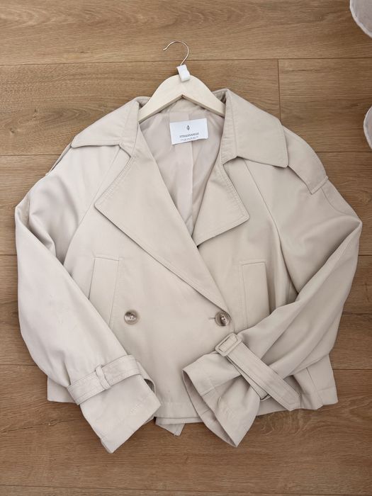 Бежов къс тренч