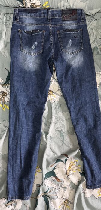 Blugi dsquared2 bleumarin