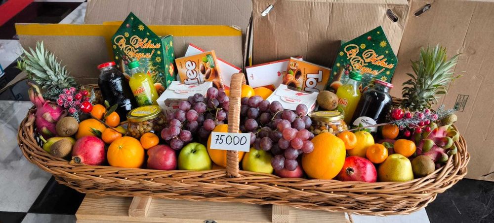 Корзина с фруктами