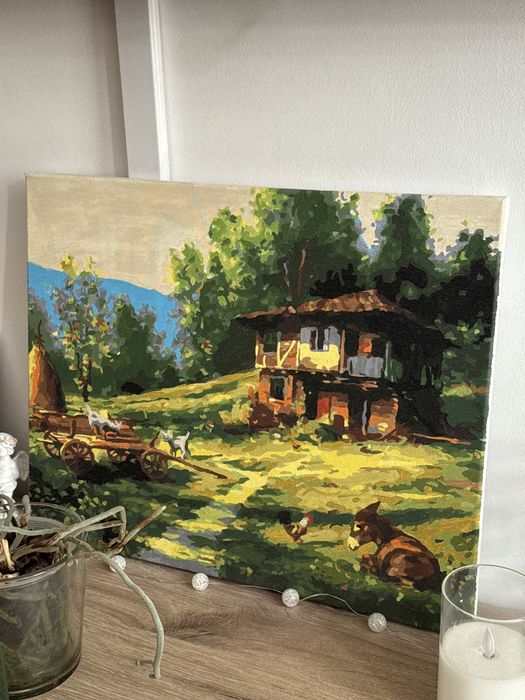 Картина рисувана по номера