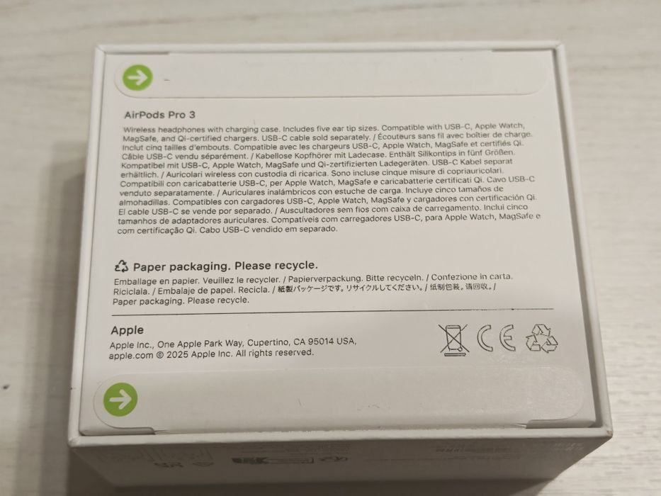 Airpods Pro 3 Чисто нови