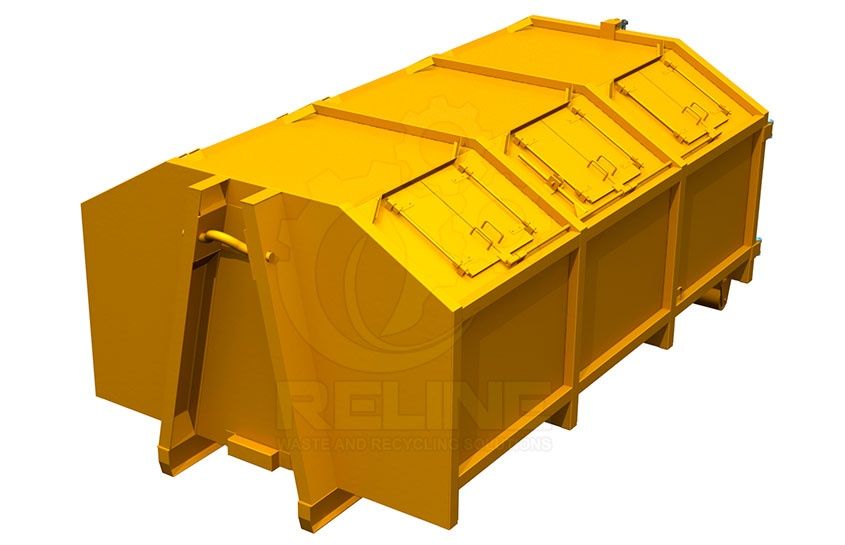 Чиқинди ташиш учун Металл Контейнерлар ишлаб чиқариш.