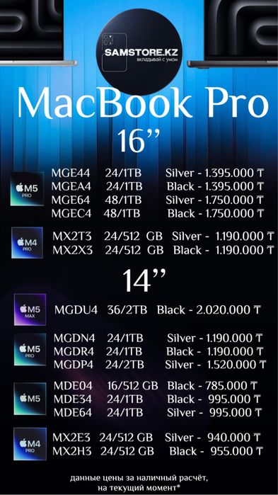 MacBook Pro 14  M4 Pro 16 M5 pro max  Макбук м4 про m4pro mx2e3 mx2h3