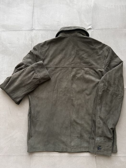 Мъжко яке естествена кожа ZARA