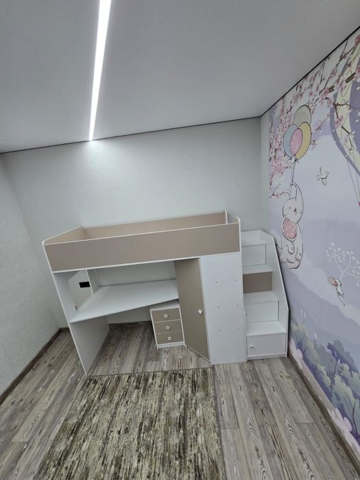 Детская кровать чердак