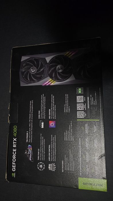 RTX 4080 MSI gaming x trio