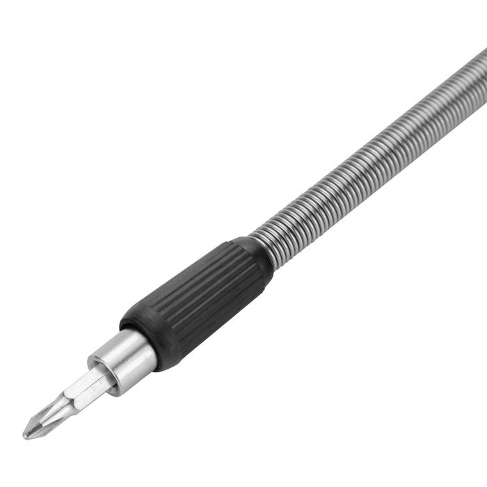 Отвертка реверсивна с битове и вложки, 61 части, CrV MTX - 133637