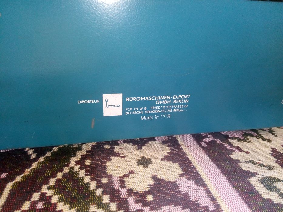 Пишеща машина optima оптима M16 ГДР DDR