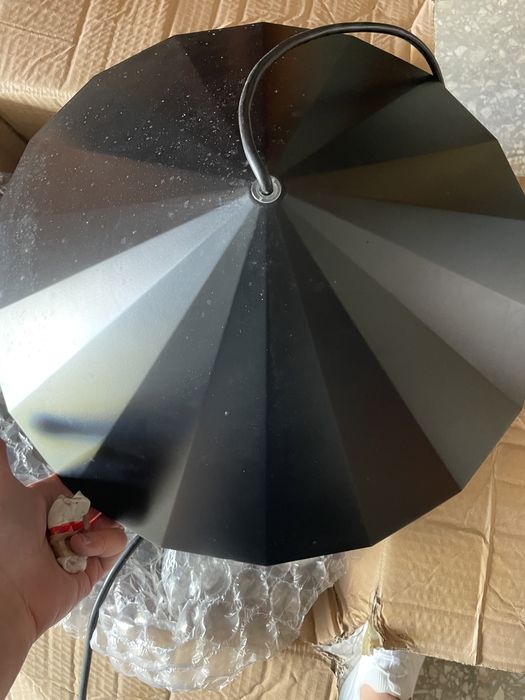 Класически килим- бял/екрю,145/200;Ikea лампи-2бр