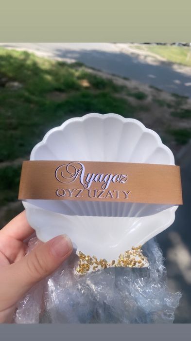 Бонбоньерки из гипса