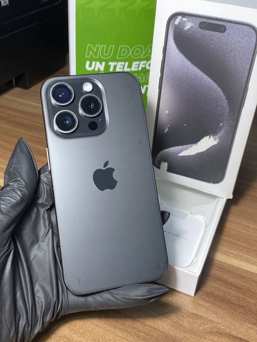 iPhone 15 Pro • 512 GB • Black Titanium