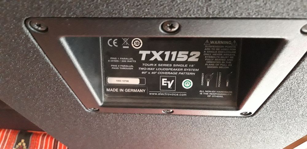 Boxe Electro Voice TX 1152