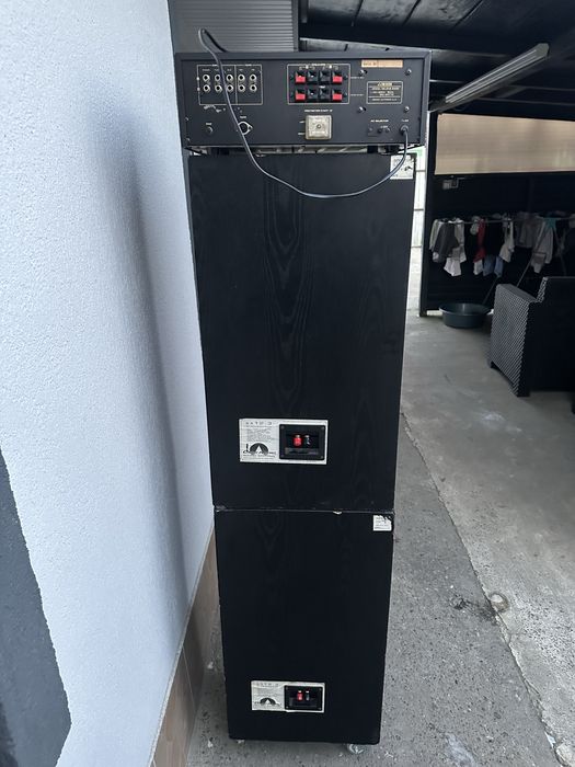 Boxe OMNI AUDIO SA12.3 + stație EMERSON