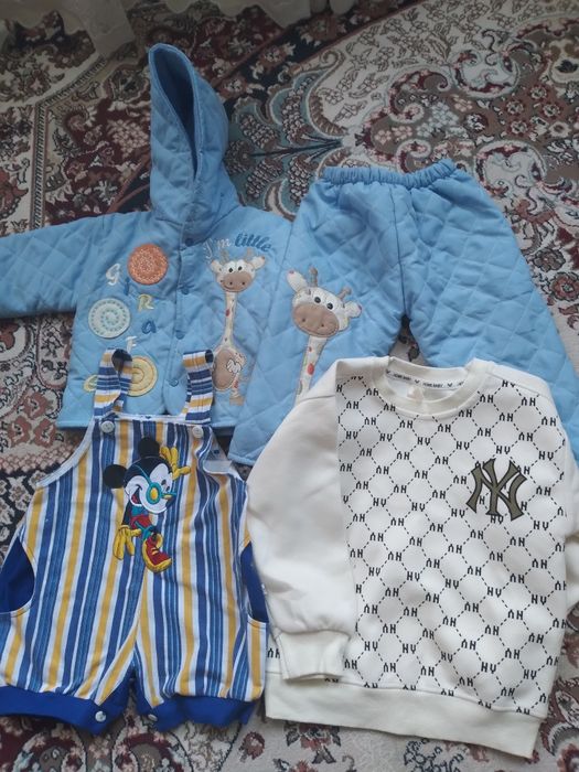 Продаю много детских вещей. В отличном состоянии по 100 теньге