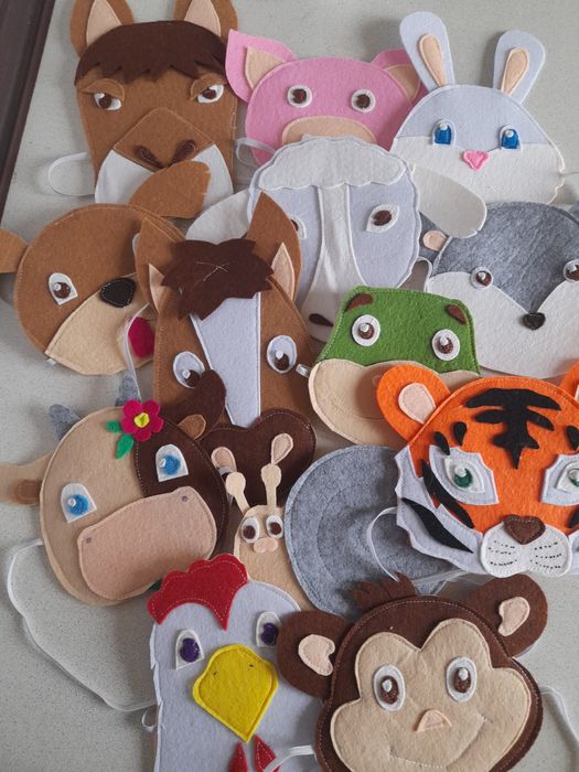 Продам пособия из фетра