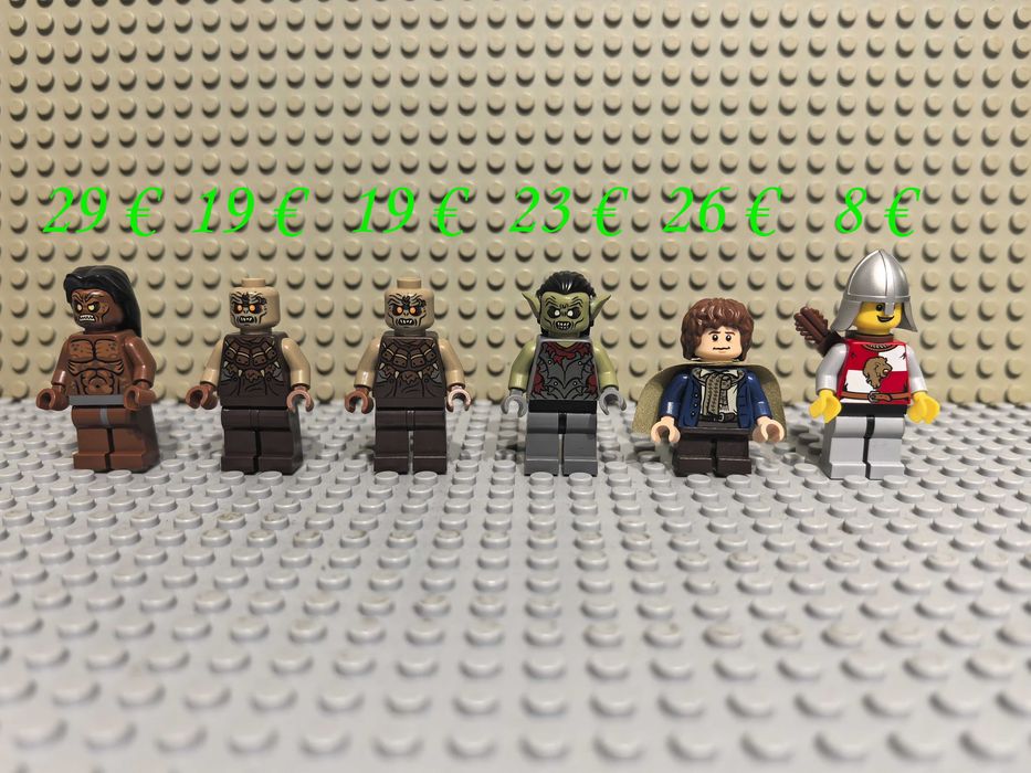 LEGO минифигурки рицари пирати нинджаго космос колекционерски стар уорс уестърн фортнайт властелинът на пръстените други ЧАСТ 3