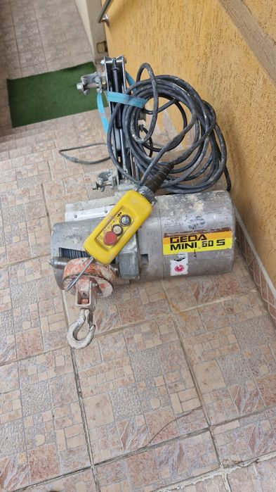 Macara - Palan pentru schele GEDA Mini 60S