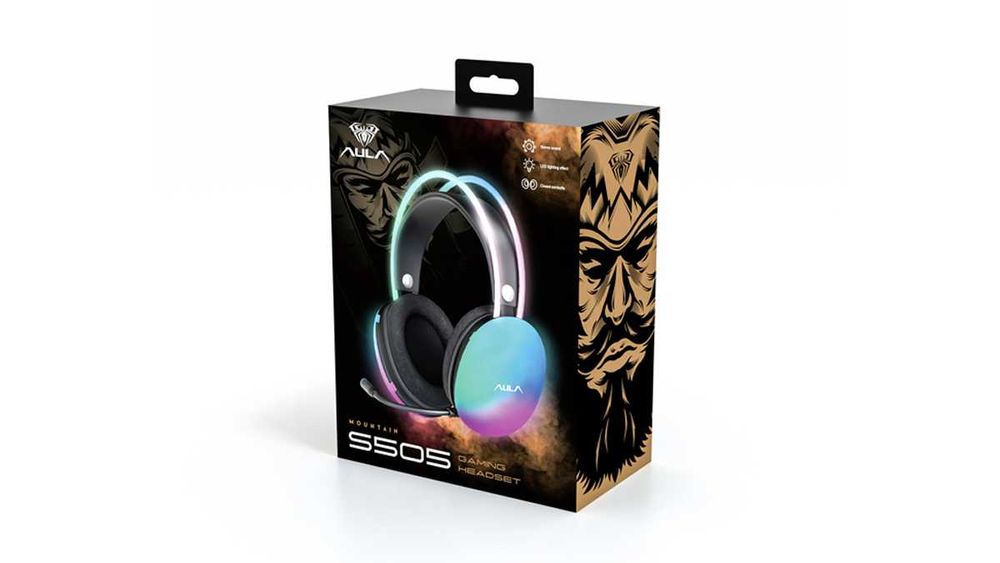 Наушники проводные AULA S505 - идеальный звук и микрофон