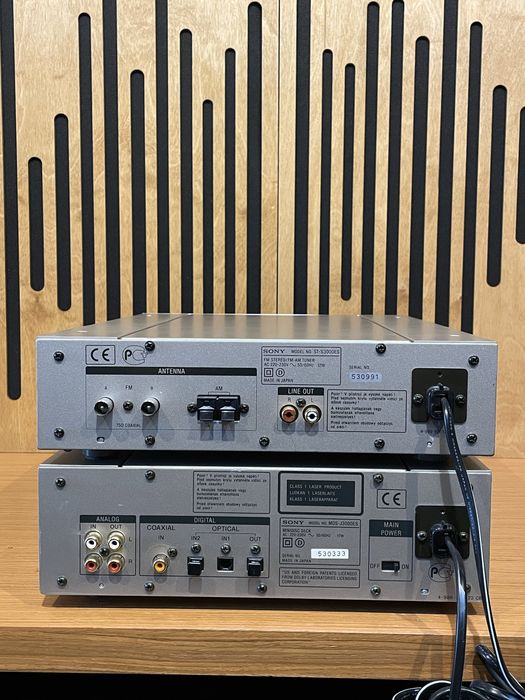 Minidisk sony mds j3000es si radio st s3000es