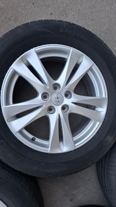 Jante aliaj originale Hyundai pe 18