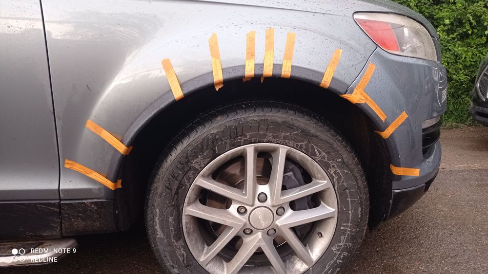 Ауди q7 спойлер арки на Ауди