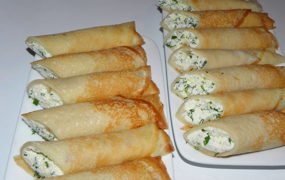 Блины с творогом с фото пошагово Блины с творогом с фото пошагово