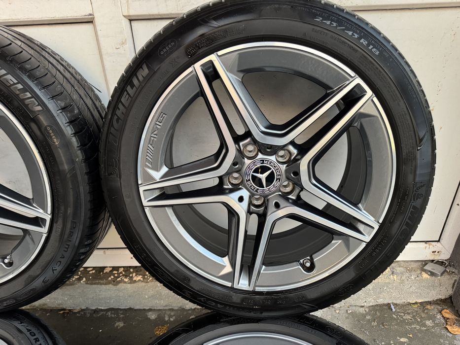 Jante originale Mercedes AMG R18 E class A213 W213 echipate vara