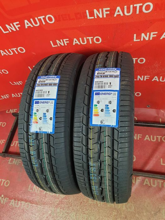 anvelope de vara - 215/70/16c - toyo - noi - dot 4921 !