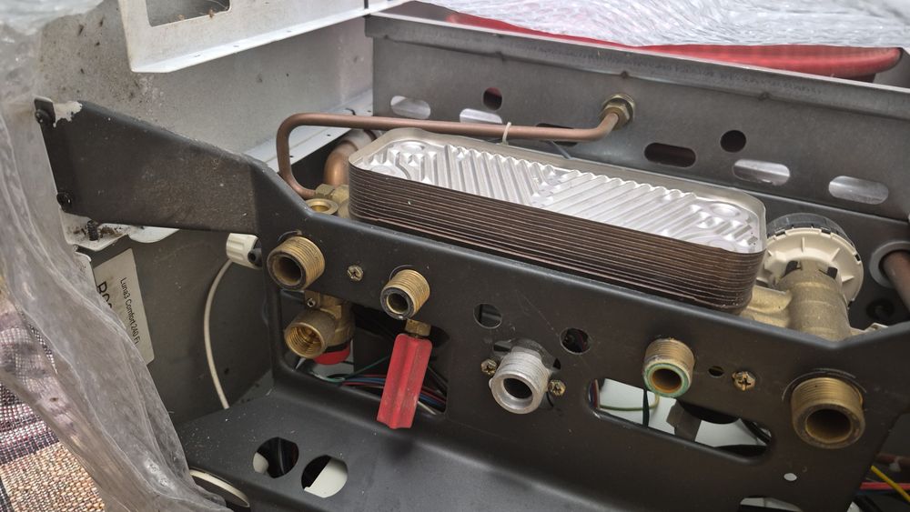 Газово котле  работи