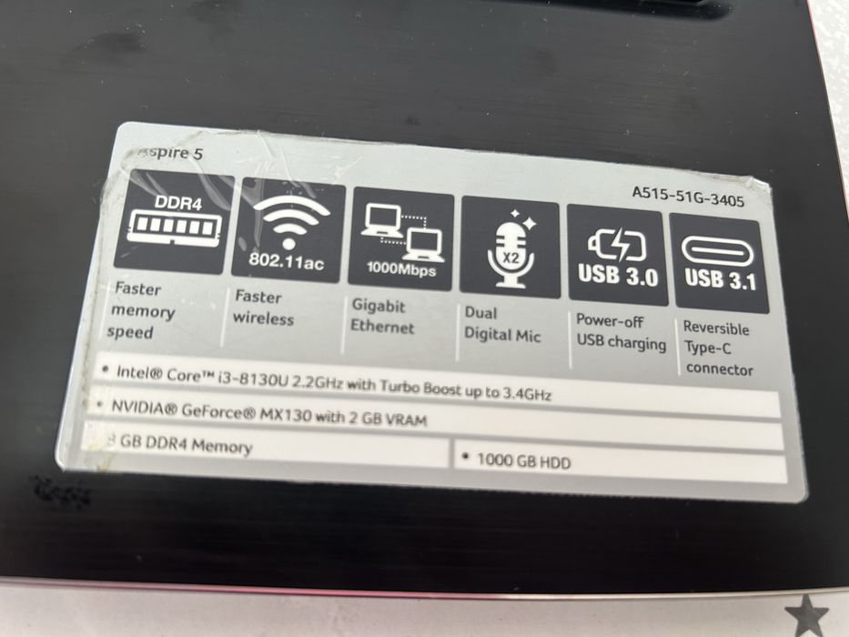 Лаптоп Acer Aspire 5