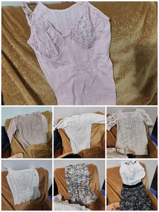 Много женской одежды